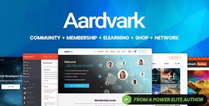 Aardvark 4.75 – Community, Membership, BuddyPress Theme