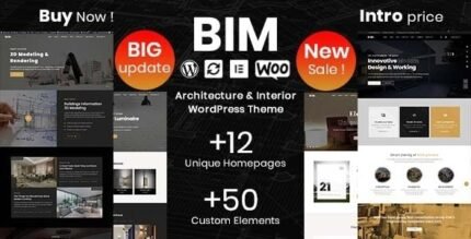 BIM 1.4.0 – Architecture & Interior Design Elementor WordPress Theme