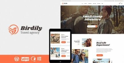 Birdily 1.2.2 – Travel Agency & Tour Booking WordPress Theme