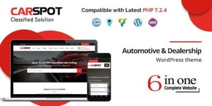 CarSpot 2.4.4 – Automotive Car Dealer WordPress Classified Theme
