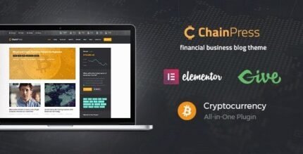 ChainPress 1.0.15 – Financial WordPress Business Blog Theme