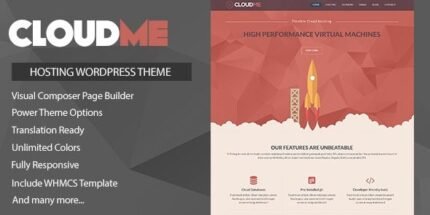 Cloudme Host 1.1.8 – WordPress Hosting Theme