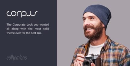 Corpus 3.5.6 – Responsive Corporate WordPress Theme
