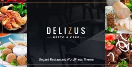 Delizus 1.1.1 – Restaurant Cafe WordPress Theme