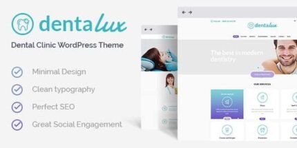 Dentalux 3.3 – A Dentist Medical & Healthcare Doctor WordPress Theme