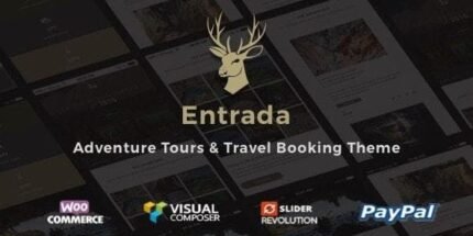 Entrada 5.7.7 – Tour Booking Tour Adventure WordPress Theme