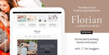 Florian 1.5.1 Responsive Personal WordPress Blog Theme