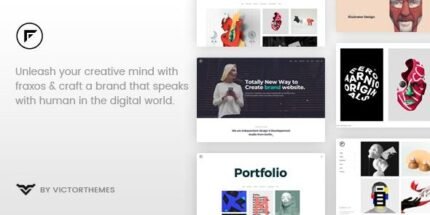 Fraxos 1.9.3 – Creative Portfolio WordPress Theme
