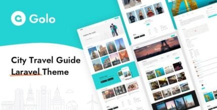 Golo 1.7.1 – City Travel Guide Laravel Theme