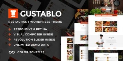 Gustablo 1.30 – Restaurant & Cafe Responsive WordPress Theme