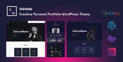 Intrinsic 2.0.1 – Creative Personal Portfolio WordPress Themes