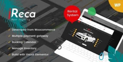 Ireca 1.9.0 – Car Rental Boat, Bike, Vehicle, Calendar WordPress Theme