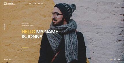 Jonny 1.2.0 Personal WordPress Theme