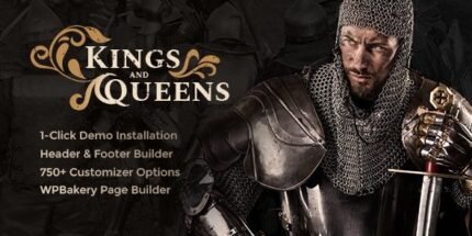 Kings & Queens 1.1.15 – Historical Reenactment WordPress Theme