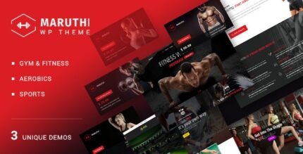 Maruthi 3.4 – Fitness Gym Trainer WordPress Theme