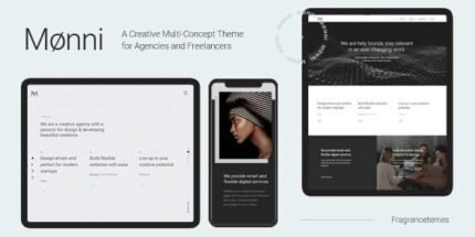 Monni 1.0 – A Creative Multi-Concept Theme for Agencies and Freelancers