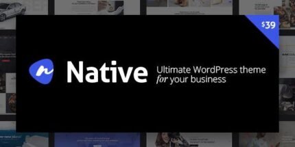 Native 1.7.17 – Stylish Multi-Purpose Creative WP Theme