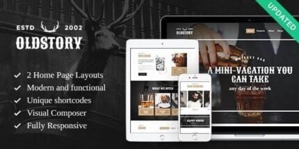 OldStory 2.26.0 – Whisky Bar, Pub – Restaurant WordPress Theme