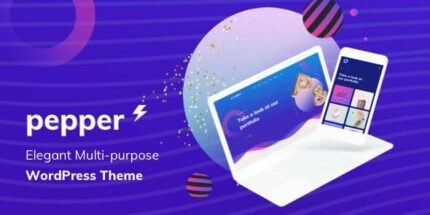 Pepper 2.2 – Elegent Multi Purpose WordPress Theme