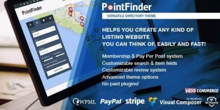 PointFinder Directory 2.3.1 – Directory & Listing WordPress Theme