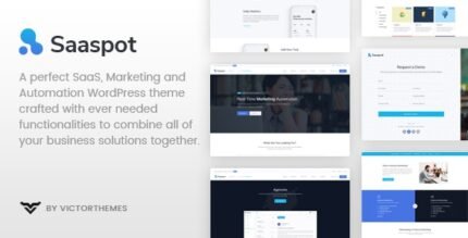 SaaSpot 1.9.2 – SaaS Marketing Automation WordPress Theme