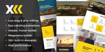 Samatex 5.3 – Industrial WordPress Theme + Woocommerce