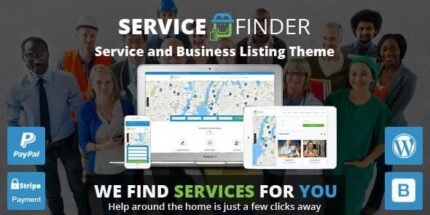 Service Finder 6.2 – Provider and Business Listing WordPress Theme