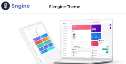 Elengine Theme for Sngine 1.8.4