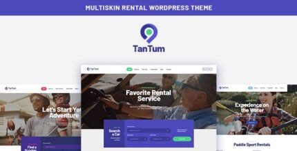 TanTum 1.1.16 – Car, Scooter, Boat & Bike Rental Services Theme