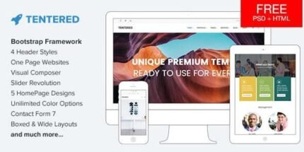 Tentered 3.1 – Multi Purpose WordPress Theme