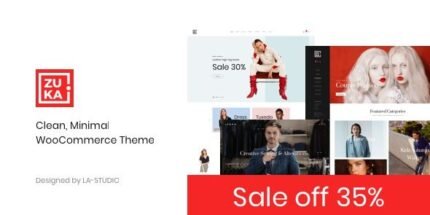 Zuka 1.9.0 – Clean, Minimal WooCommerce Theme