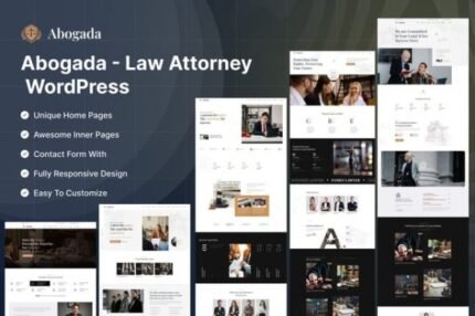 Abogada 6.0 – Law Attorney WordPress Theme