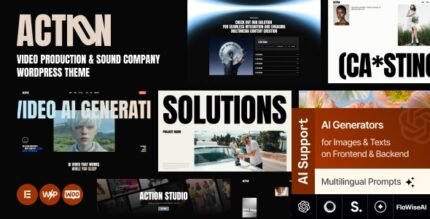 Action 1.5.0 – Video Production & Sound Company WordPress Theme