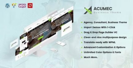 Acumec 2 – Business Multipurpose WordPress Theme