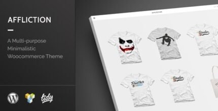 Affliction 1.0 – Multipurpose Minimal WordPress WooCommerce Theme