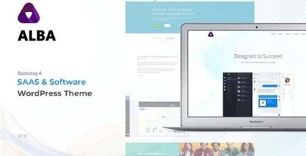 Alba 1.0 – Startup/Software WordPress Theme