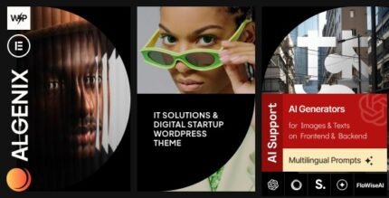 Algenix 1.14.0 – IT Solutions & Digital Agency WordPress Theme