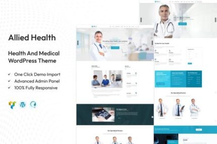 Allied Health Care 2.4 – Health And Medical WP Theme