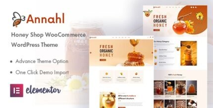 Annahl 1.0.6 – Organic & Honey Shop WordPress Theme