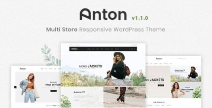 Anton 1.2 – Multi Store Responsive WordPress Theme
