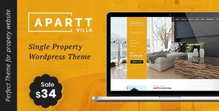 APARTT VILLA 3.1 – Single Property Real Estate WordPress Theme
