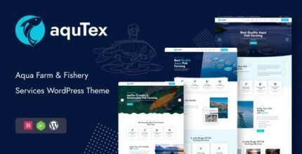 Aqutex 1.0.2 – Aqua Farm & Fishery Services WordPress Theme + RTL