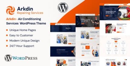 Arkdin 1.2 – Air Conditioning Services WordPress Theme