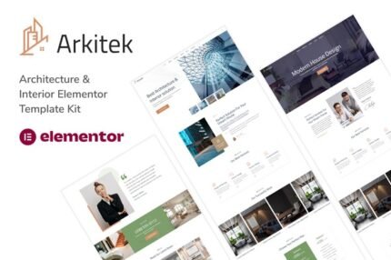 Arkitek 20250416 – Architecture & Interior Elementor Template Kits