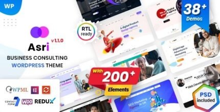 Asri 1.1.5 – Business Consulting WordPress Theme