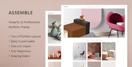 Assemble 1.6.0 – Portfolio WordPress Theme