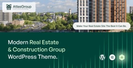 AtlasGroup 1.0.0 – Real Estate & Construction Group WordPress Theme