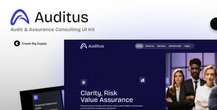 Auditus 1.0 – Audit & Assurance Consulting Elementor Template Kit