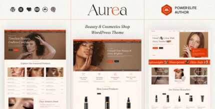 Aurea 1.0.2 – Beauty Cosmetic WordPress Theme
