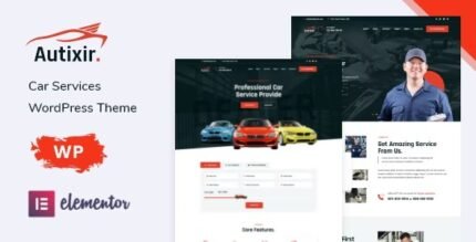 Autixir 1.0.2 – Car Services Elementor WordPress Theme